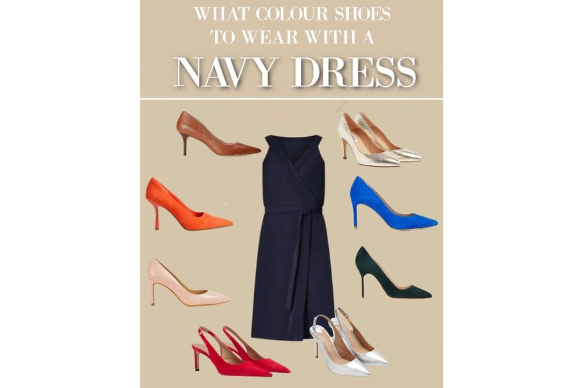 Ce pantofi merg cu o rochie albastra?